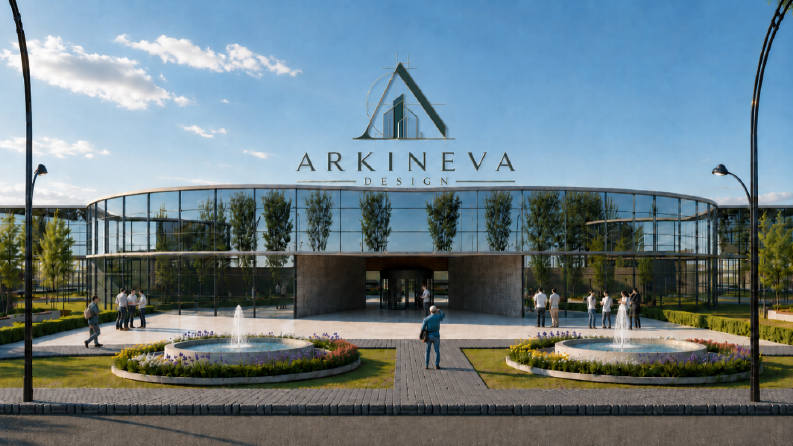 Belediye Hizmet Binası – 3D Mimari Görselleştirme