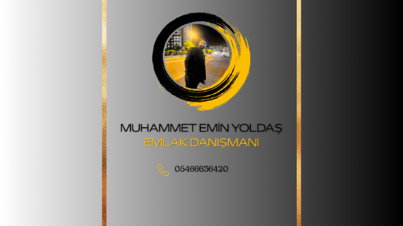 EMLAK DANIŞMANI KARTVİZİT-örnek kartvizit