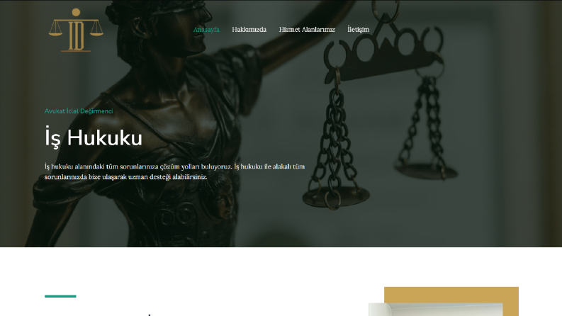 Avukatlar İçin Websitesi