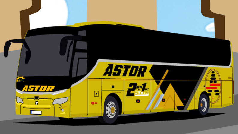 Astor Turizm için yapmış olduğum İllüstrasyonlar.