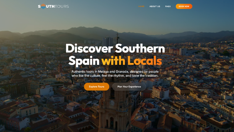 SouthTours – React ile Geliştirilen Web Sitesi