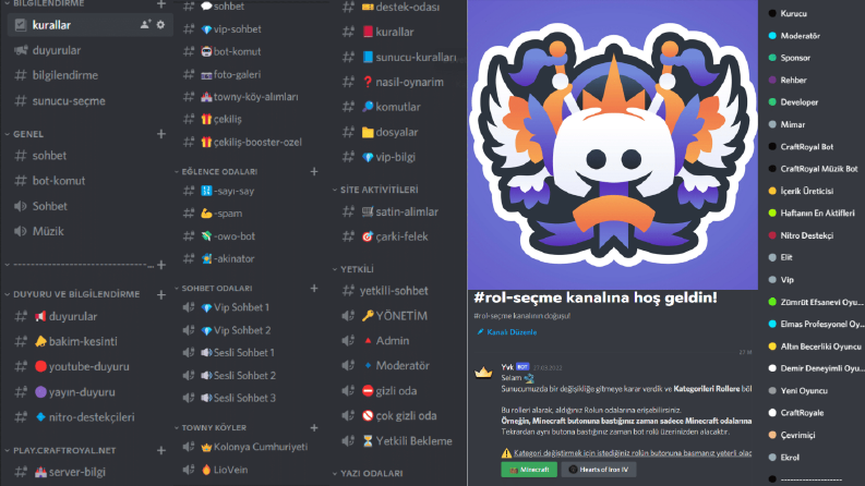 Discord Sunucu Örnekleri