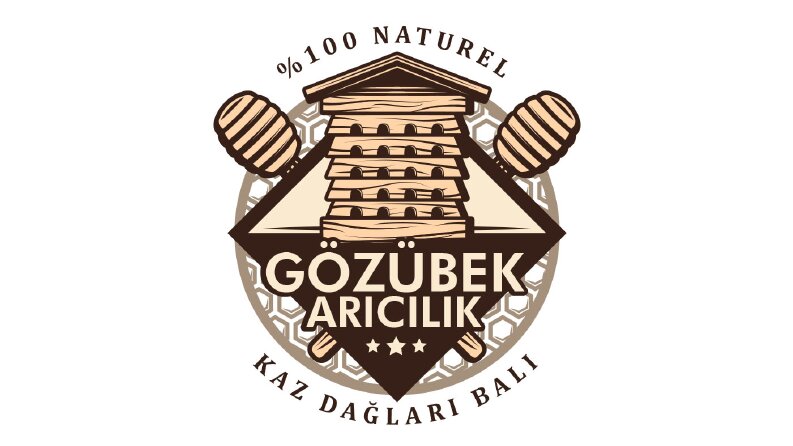 Gözübek Arıcılık - Logo ve Etiket çalışması