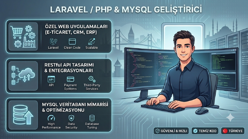 Laravel ve PHP ile Güvenli, Hızlı ve Ölçeklenebilir Web Uygu