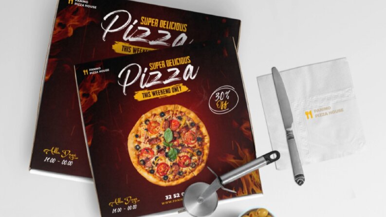 Pizza Kutu Tasarımı