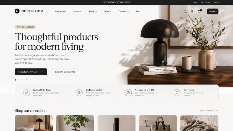 Northloom — Modern Home & Lifestyle Store