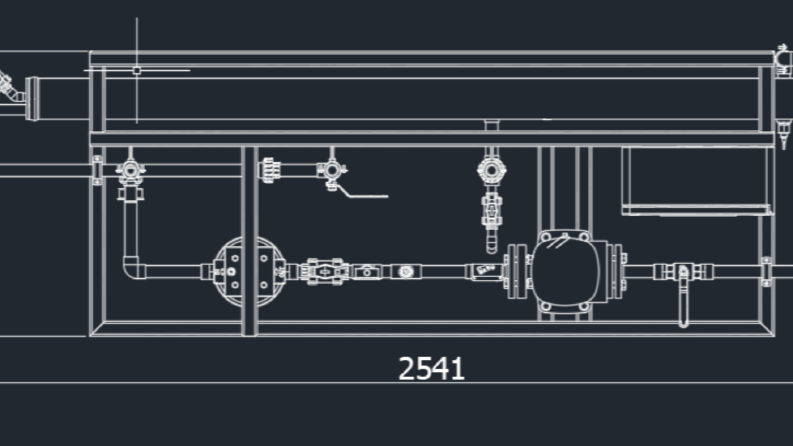 AutoCAD 2D Parça Makine Parçaları Çizim