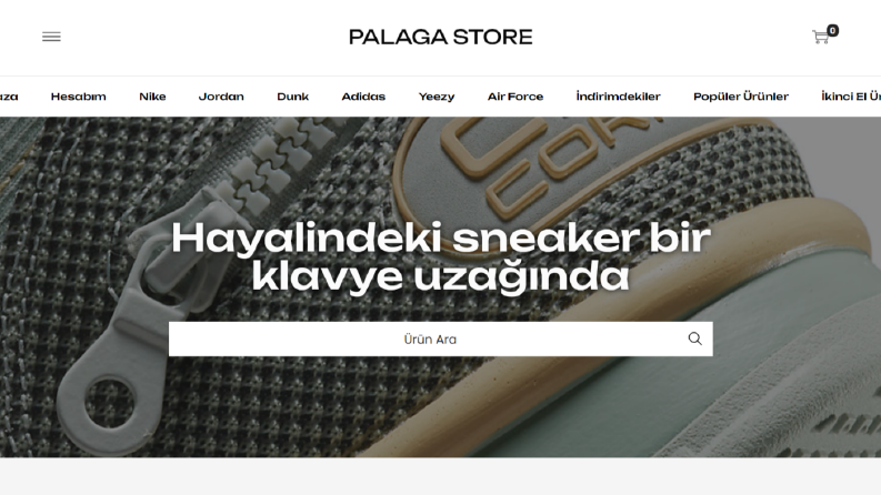 Palaga Store - E-ticaret Sitesi