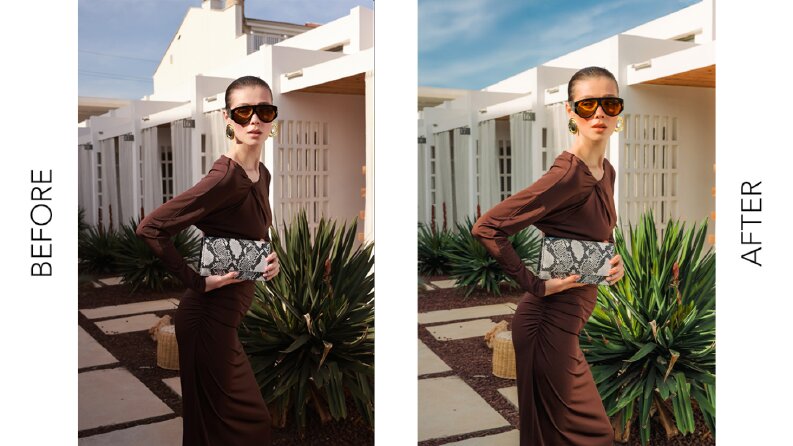 Fotoğraf Retouch ve Renklendirme, Düzenleme, Dekupe