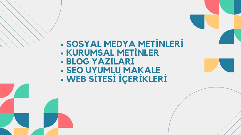 Metin yazarlığı-Web sitesi içeriği