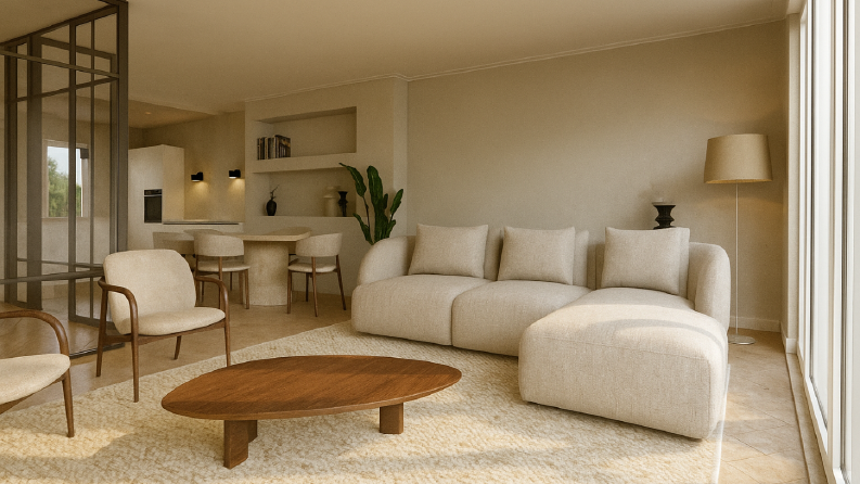 Konut İç Mimari Tasarımları 2D Uygulama / 3D Render