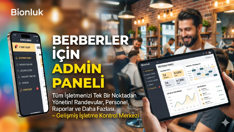 Berber Rezervasyon Sistemi Admin Paneli