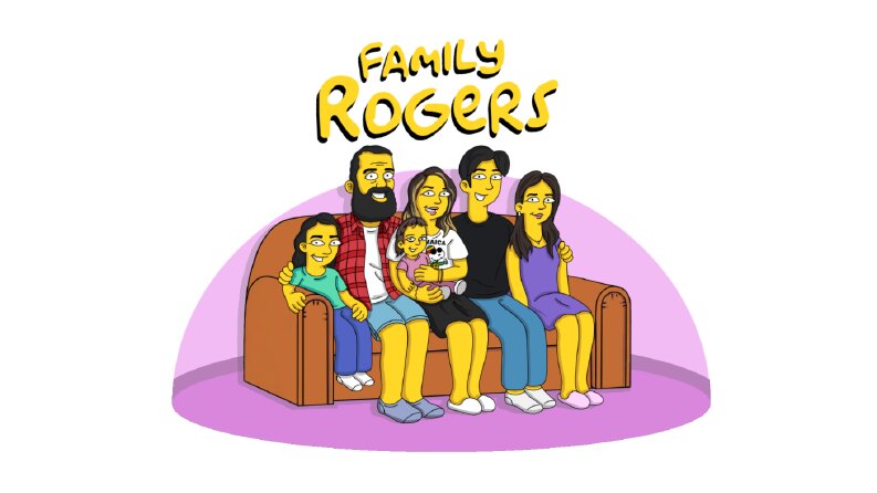 Simpsons Aile Çizimi