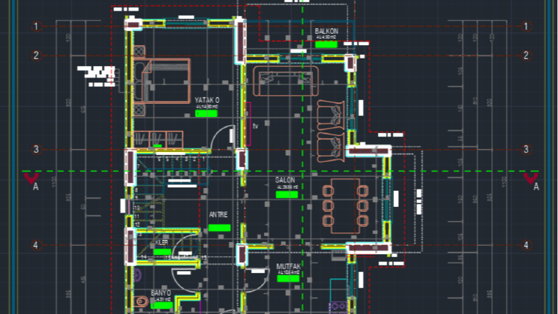 Belediye Onaylı Autocad Mimari Çizimleri