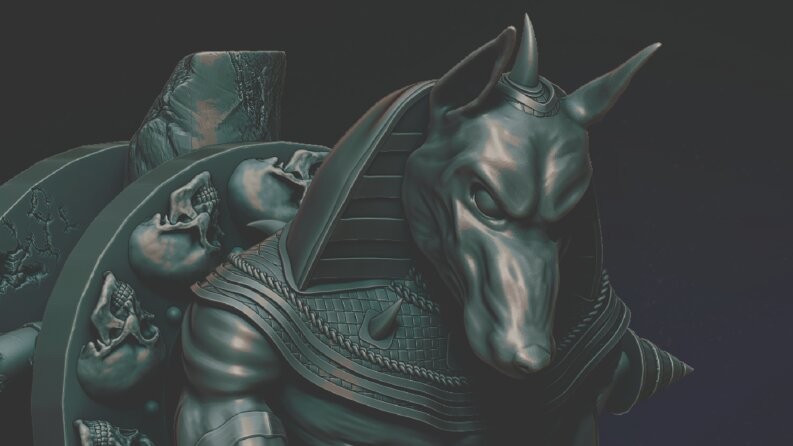 Anubis 3D Model