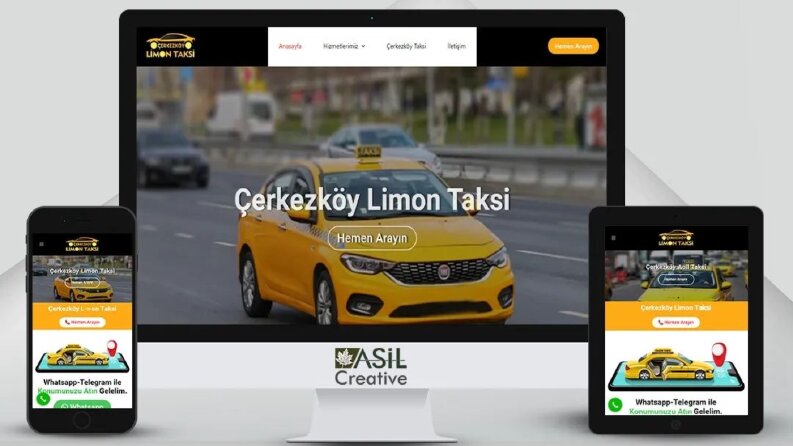 www.cerkezkoylimontasi.com  Anahtar Teslim Web Sitesi
