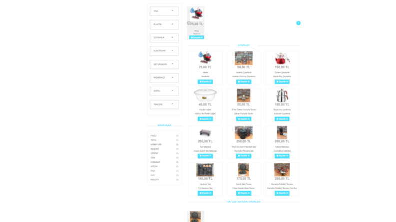 anahtar teslim e-ticaret web sitesi