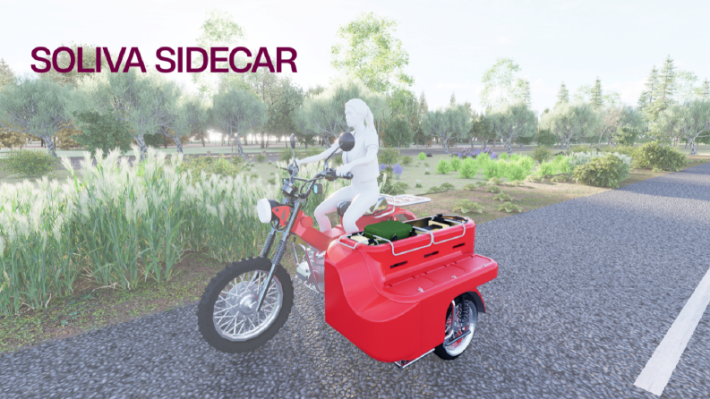 Soliva Sidecar-3D Tasarım & Render Sunumu