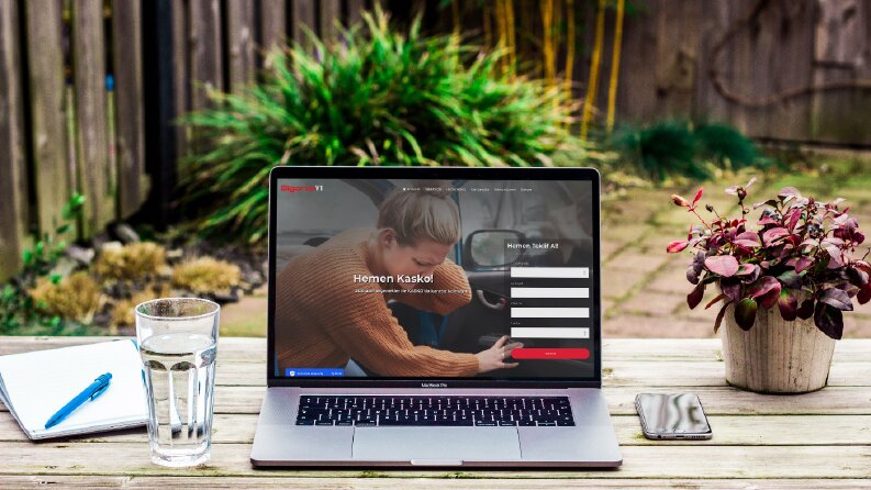 Sigorta şirketiniz için web siteniz hemen hazır