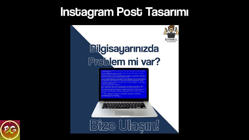 İnstagram Post Tasarımı
