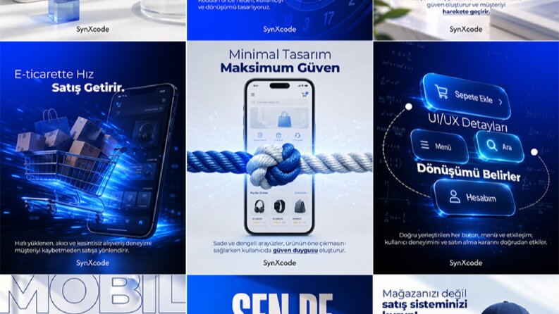 SynxCode Sosyal Medya Tasarımları