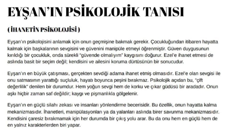 İHANETİN PSİKOLOJİSİ