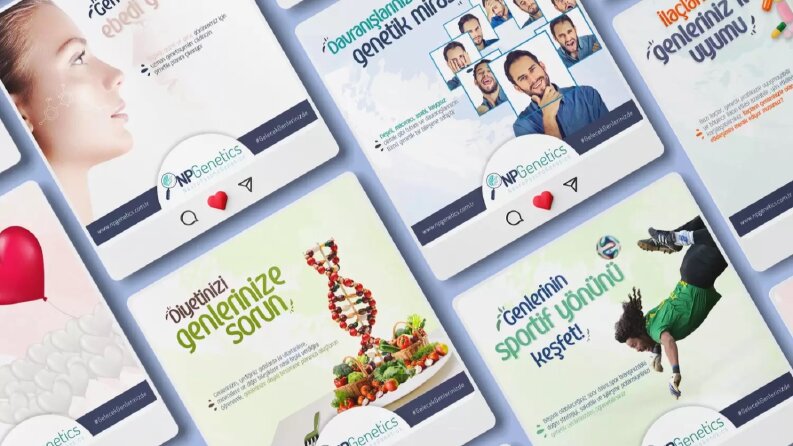 NP Genetics Sosyal Medya Yönetimi