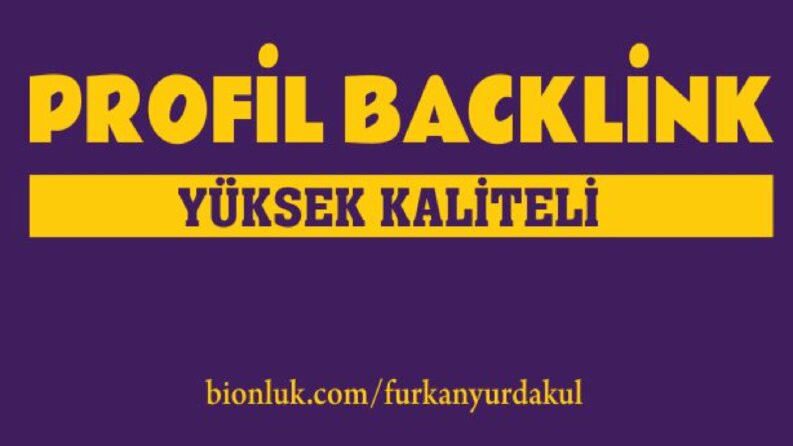 Profil Backlink