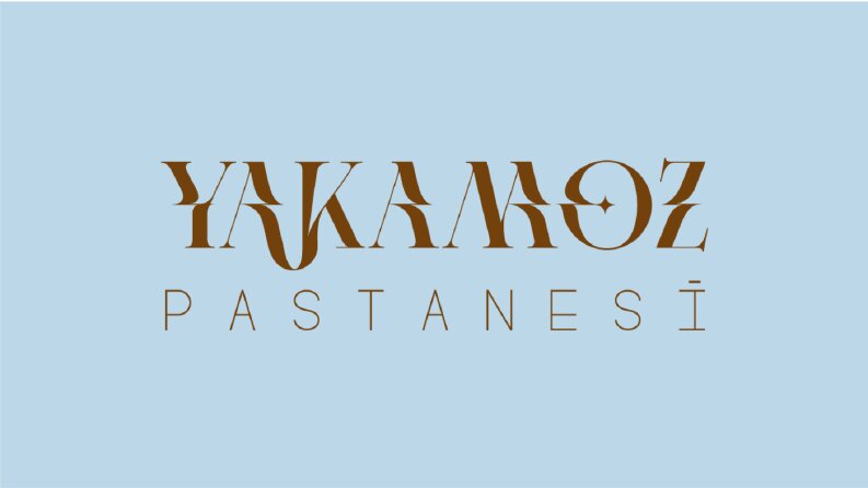 Yakamoz Pastanesi - Premium ve Zarif Tipografik Logo