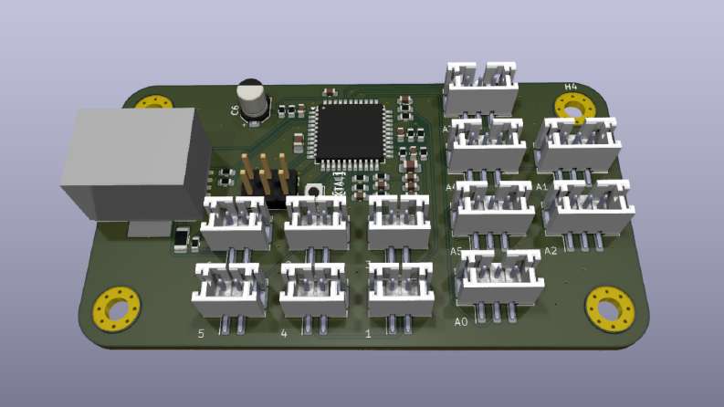 Joystick kontrol kartı
