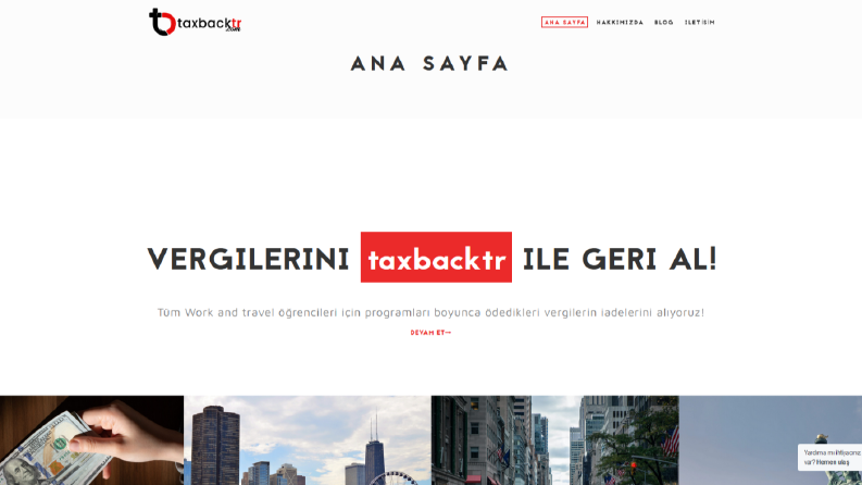 Uluslararası Web Site Çalışmam