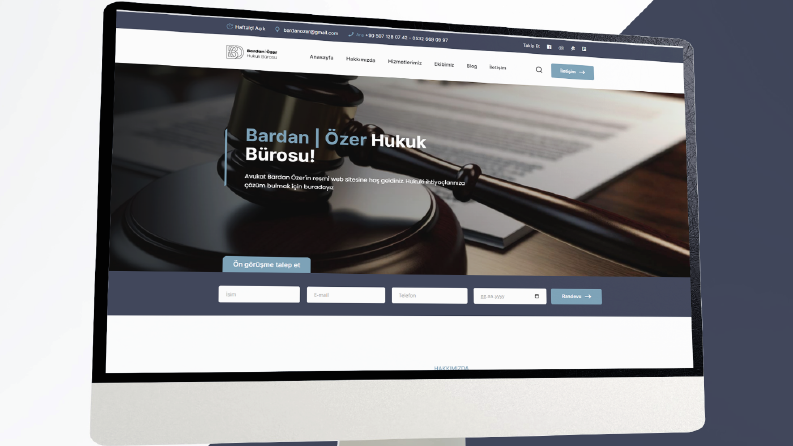 Avukat Sitesi Proje Uygulaması