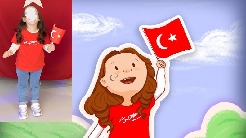 Fotoğraftan Karakterize Edilmiş İllüstrasyonlar