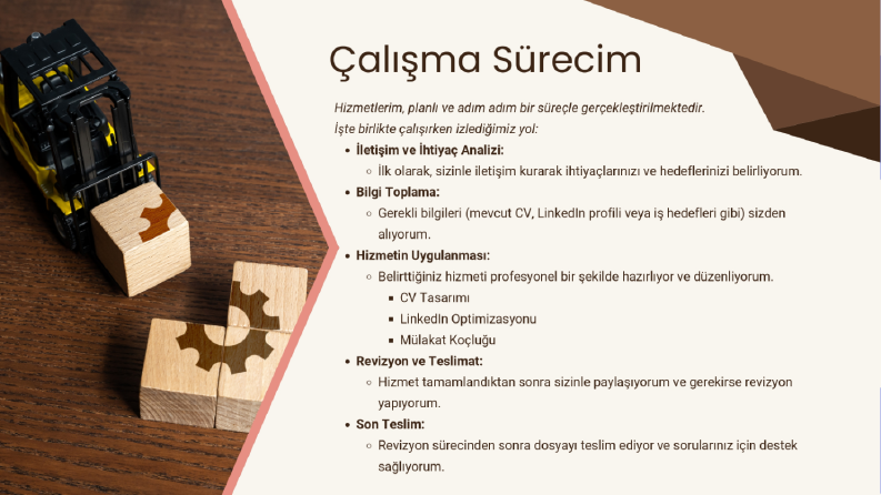 Profesyonel CV ve Kariyer Hizmetleri Portfolyosu