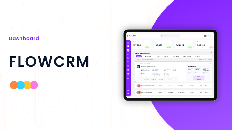 FlowCRM - Dashboard Tasarımı
