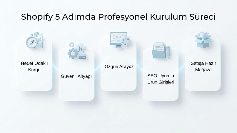 Shopify E-Ticaret Mağaza Kurulum ve Tasarım Hizmeti