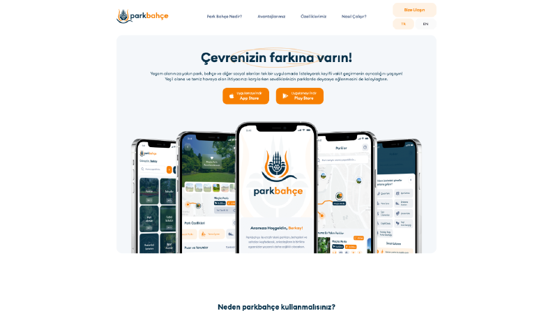 parklarvebahceler.com Frontend Kodlama