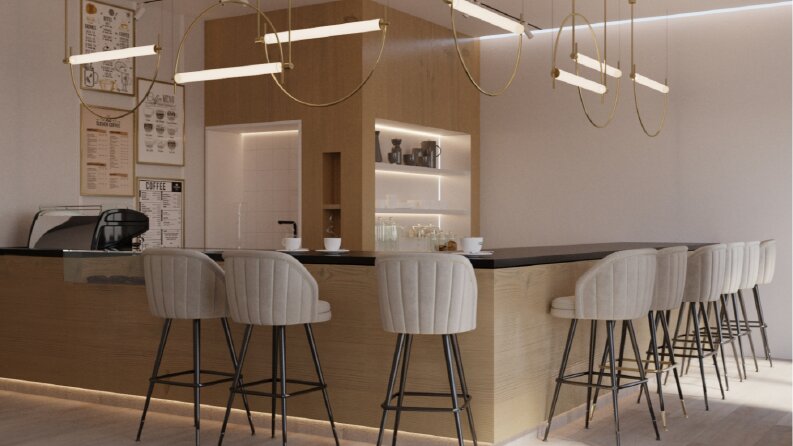 Kafe Projesi Render