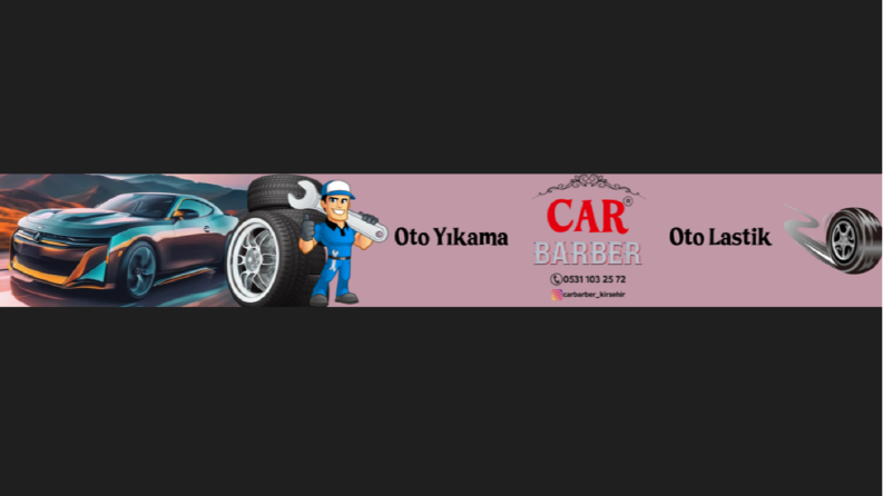 CAR BARBER BANNER