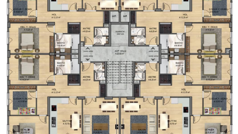 autocad çizimlerim