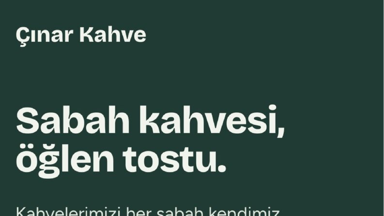 Çınar Kafe - Kafe Tanıtım Sitesi (Örnek Çalışma)