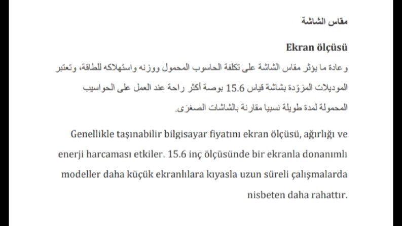 İş örneğim