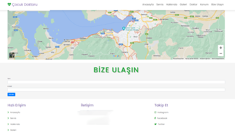 Web Tasarım ve Geliştiricisi