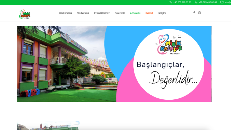 Özel Kolej Web Sitesi