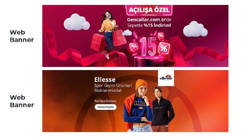 Gencallar - Web Banner Tasarımları