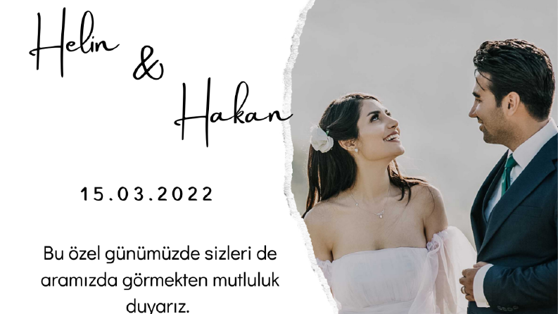 DAVETİYE KARTI TASARIMLARIM
