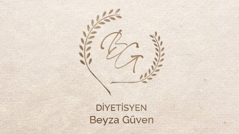 Diyetisyen Beyza Güven. Logo ve Kartvizit Tasarımı