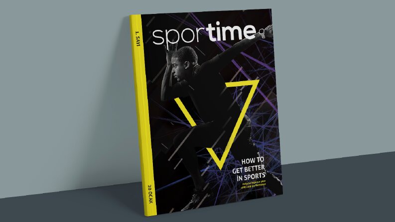 Sportime Dergi Tasarımı