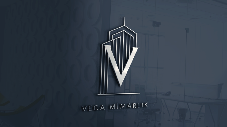 Vega - Mimarlık Konseptli Logo Tasarımı