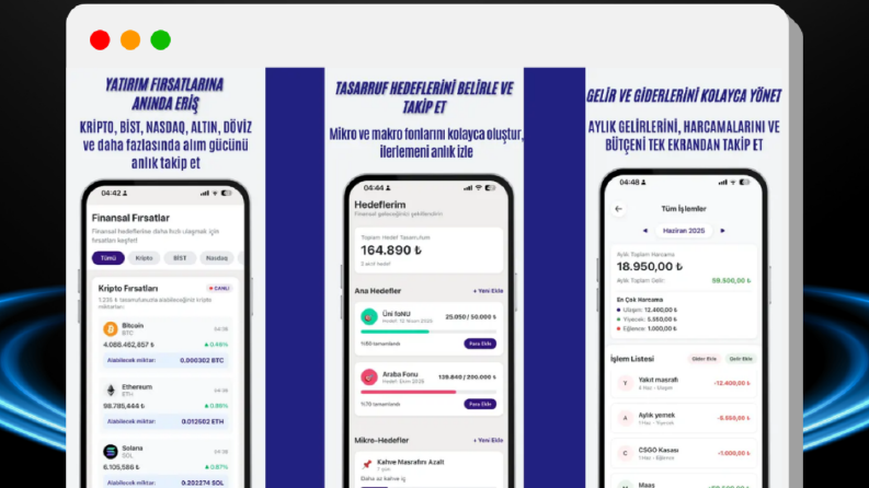 Finansal Lens - Budget & Investment Tracker